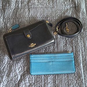 Coach Navy Crossbody